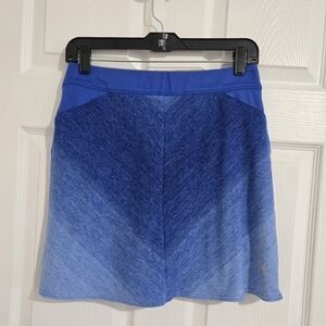 Adidas Athletic Skorts Women's Size XS Blue Stretchy Tennis Golf Athleisure